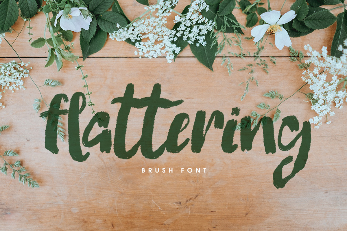Flattering Font