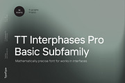 TT Interphases Pro Basic, a Sans Serif Font by TypeType (Thumbnail 1 of 8)