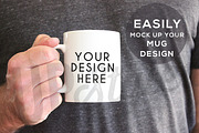 F197 Coffee Mug Stock Photo, a Cups & Container Mockup by UpStyled (Thumbnail 1 of 2)