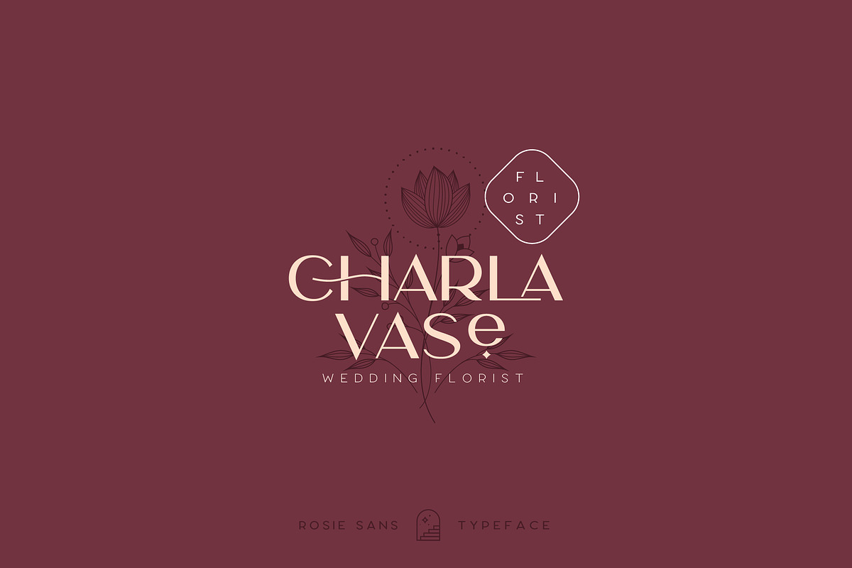 Rosie Sans - Gorgeous Typeface, a Sans Serif Font by Kaligra.co (Photo 20 of 44)