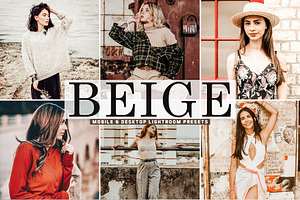 Beige Pro Lightroom Presets