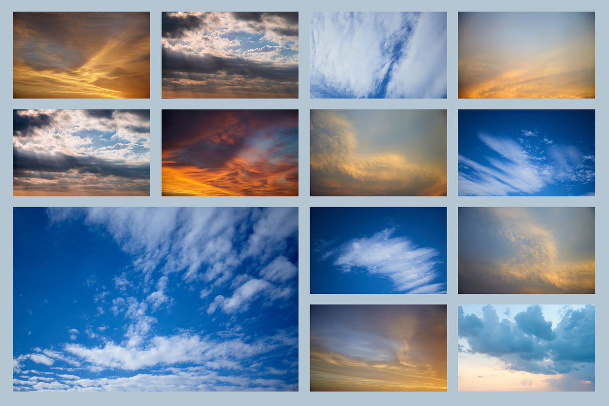 160 Photo Sky Stock Bundle, a Nature Photo by PopotLane (Photo 5 of 5)