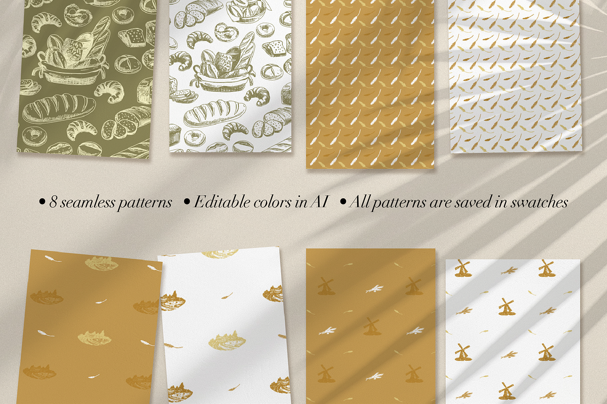 Bakery Bundle – Illustrations, Logos, an Illustration by Natalya Levish (Photo 6 of 7)