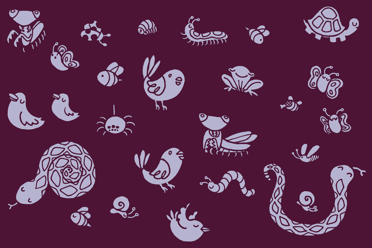 Mega cute sleepy forest animals pack, an Animal Illustration by celandine (Photo 4 of 4)
