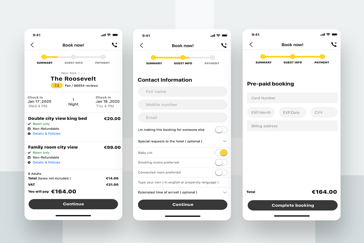 Ravex UIKIT, an App Template by Creative Perspective (Photo 3 of 6)
