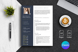 Modern Resume Template Pack | Canva