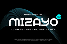 Mizayo - Geometric Font