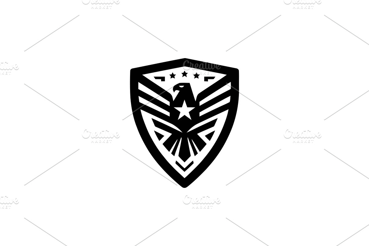 Modern Eagle Shield Logo Bundle, a Branding & Logo Template by Vectorium Studio (Photo 10 of 21)