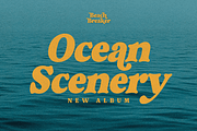 Beach Breaker – Retro Serif Font, a Serif Font by Fikryal Studio (Thumbnail 10 of 15)