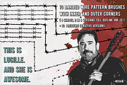 Lucille - Barbed Wire AI Brushes, a Brush Add-On by BAD TASTE (Thumbnail 2 of 6)
