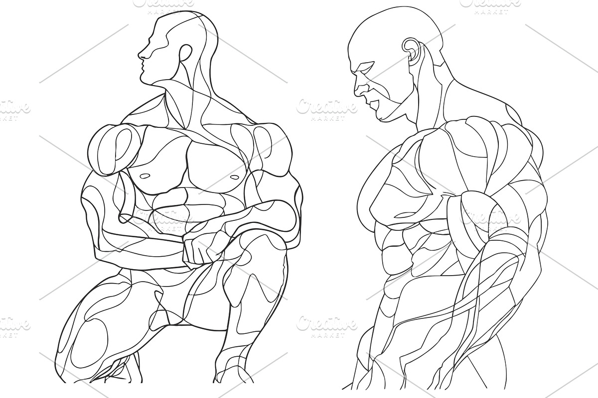 Continuous one line drawing, a Sport Illustration by ZinetroN
