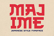 Majime - Japanese Typeface, a Sans Serif Font by HipFonts (Thumbnail 8 of 8)