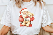 Cute Santa & Holiday Elements Clipar, an Illustration by CraftArtStudio (Thumbnail 4 of 6)