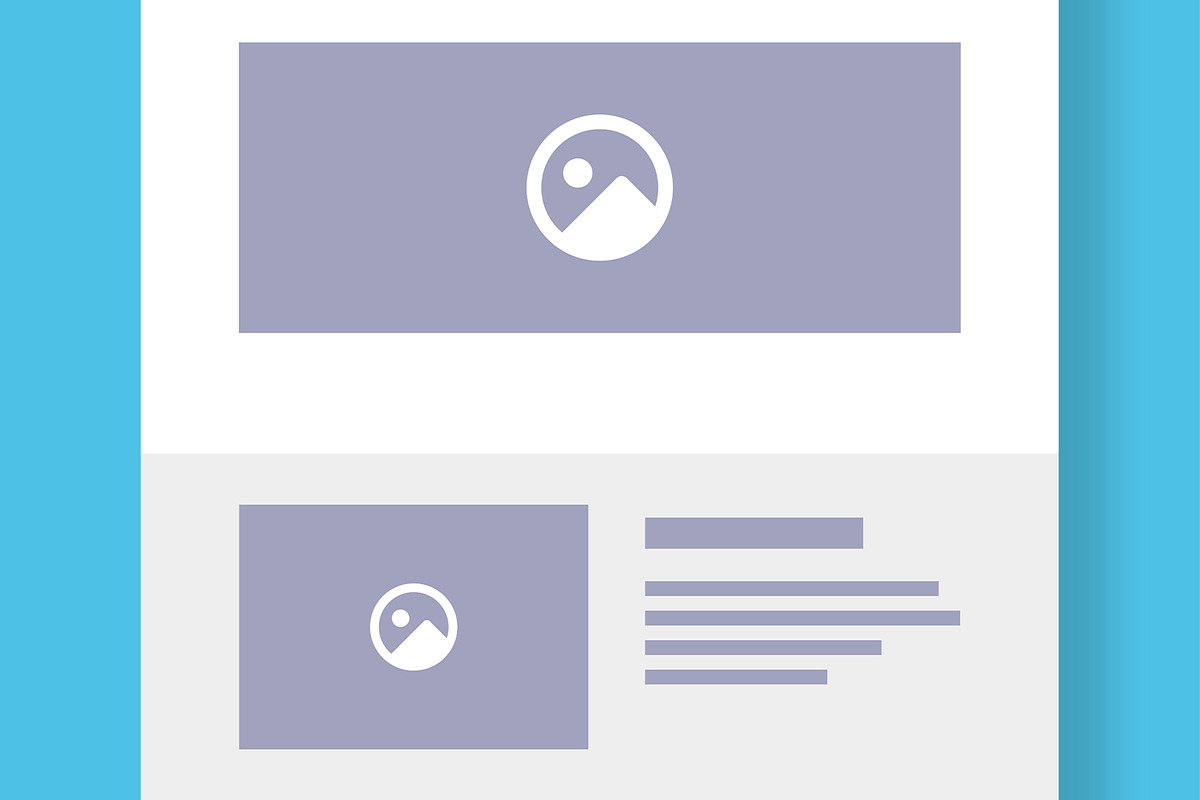 Website Wireframe for Landing Page preview 4
