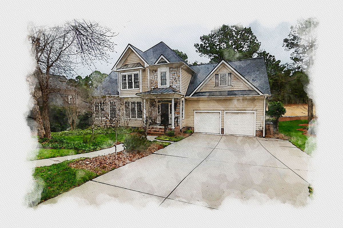 House Portrait from Photo Action, an Action Add-On by MRI STUDIO (Photo 11 of 17)
