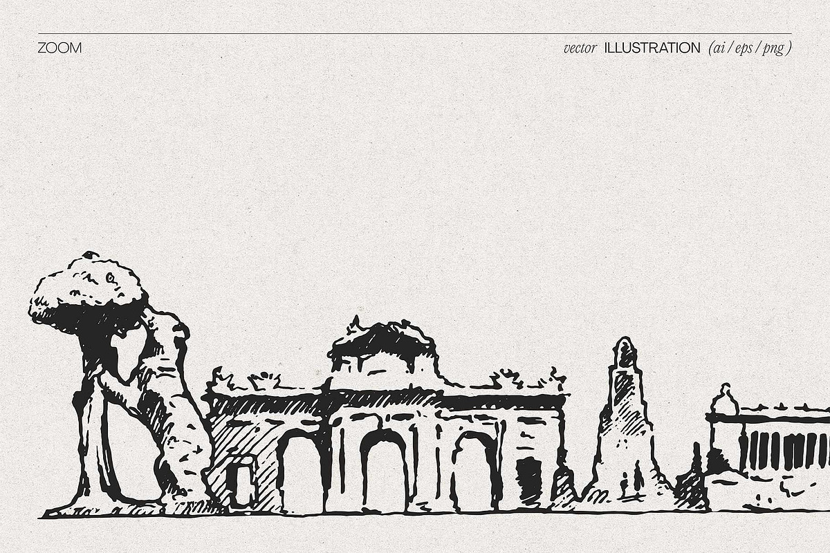 Spain Skylines, a Work Illustration by TheMountBirdStudio (Photo 3 of 9)