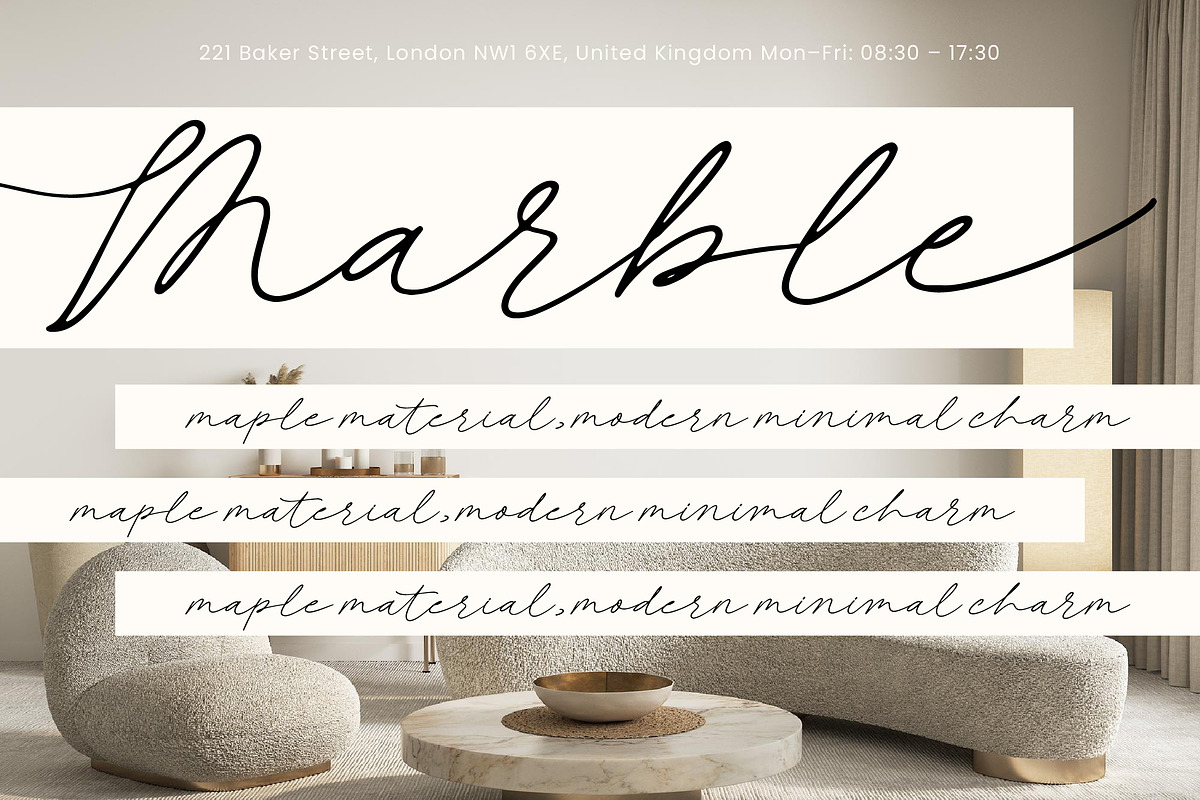 Serafiona Maleri Elegant Handwritten, a Script Font by Letterena Studios Script (Photo 13 of 15)