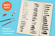 Preppy Art Brushes for Illustrator, a Brush Add-On by Guerillacraft (Thumbnail 5 of 5)
