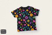 Abstract Flowers Seamless Pattern, a Background Graphic by Irina Ostapenko (Thumbnail 4 of 5)