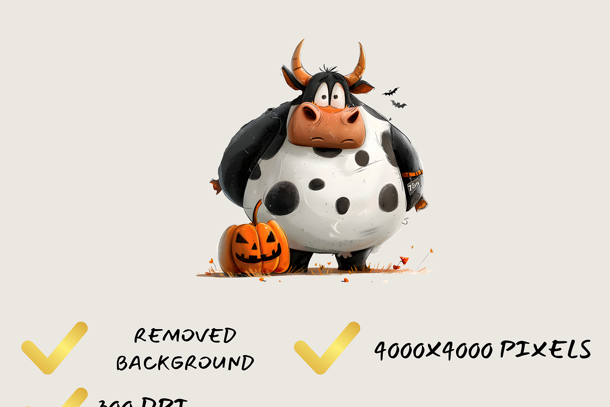 HALLOWEEN CLIPART PACK, a Person Illustration by Daring Digies (Photo 6 of 8)