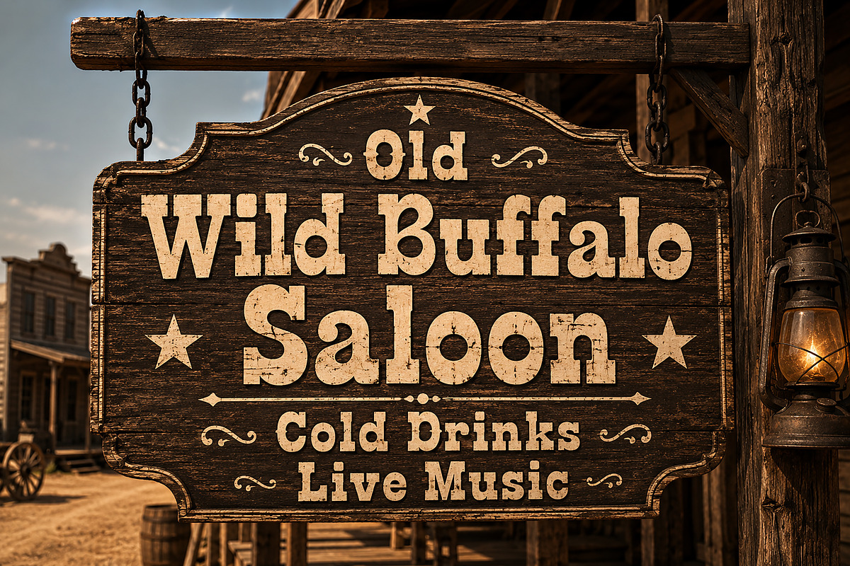 Wild Buffalo, a Serif Font by Wow Magic (Photo 4 of 5)