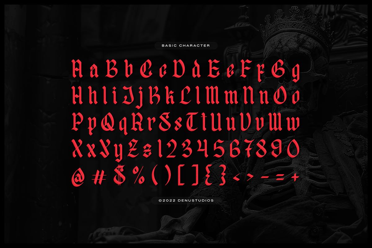 Yeremia | Blackletter Typeface, a Blackletter Font by Denustudios (Photo 10 of 12)