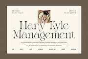 Midkon Elegant Serif Font, a Serif Font by Elegant Font (Thumbnail 2 of 8)