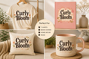 Curly Bloom – Playful Display Font, a Serif Font by Wow Magic (Thumbnail 5 of 6)