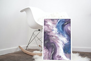 Winter Watercolor Marble Textures, a Texture Graphic by Luna Y Mar (Thumbnail 7 of 7)