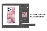 iPhone 16 Pro Case Animated Mockups, an iPhone Mockup by rebrandy (Thumbnail 10 of 17)