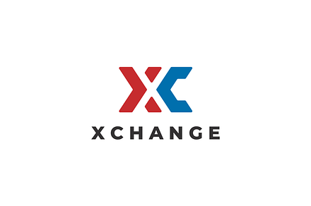 Monogram Letter XC X C Logo Design