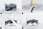 Postcard With Envelope Mockups BUNDL, a Print Template by Kongkow (Thumbnail 6 of 14)
