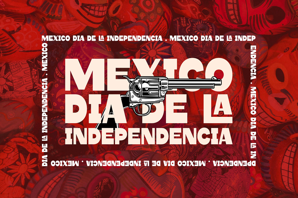 El Mariachi - Libre Type, a Sans Serif Font by ikiiko (Photo 5 of 8)