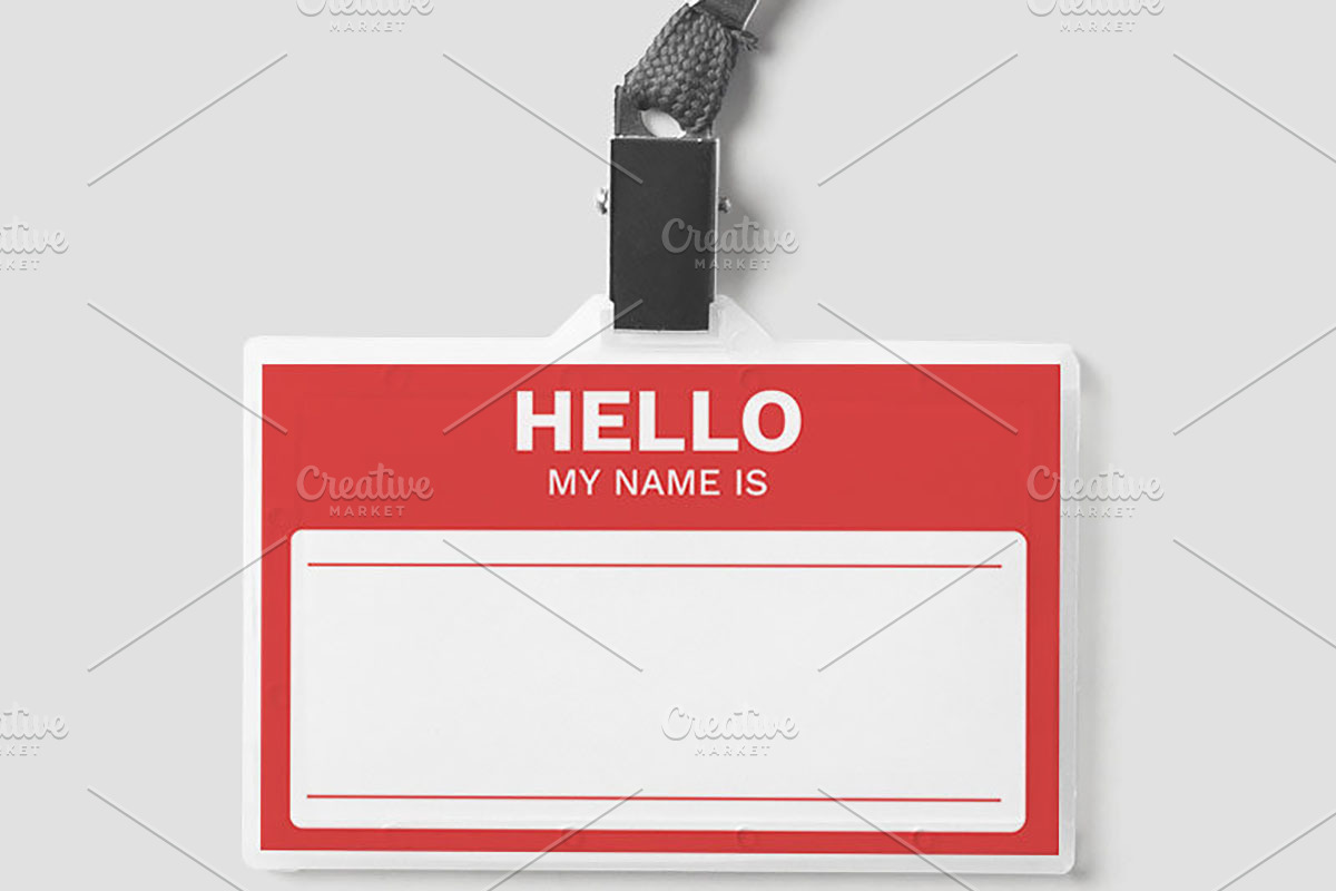 Name Tag template printable, a Stationery Template by ElephantArts (Photo 4 of 7)