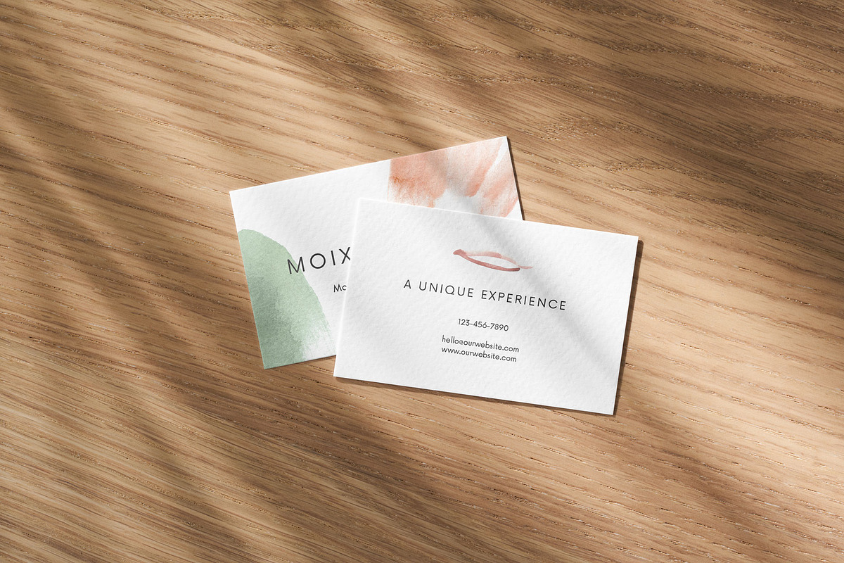 4 Photo-based Card Mockups, a Product Mockup by Moixo studio (Photo 4 of 7)