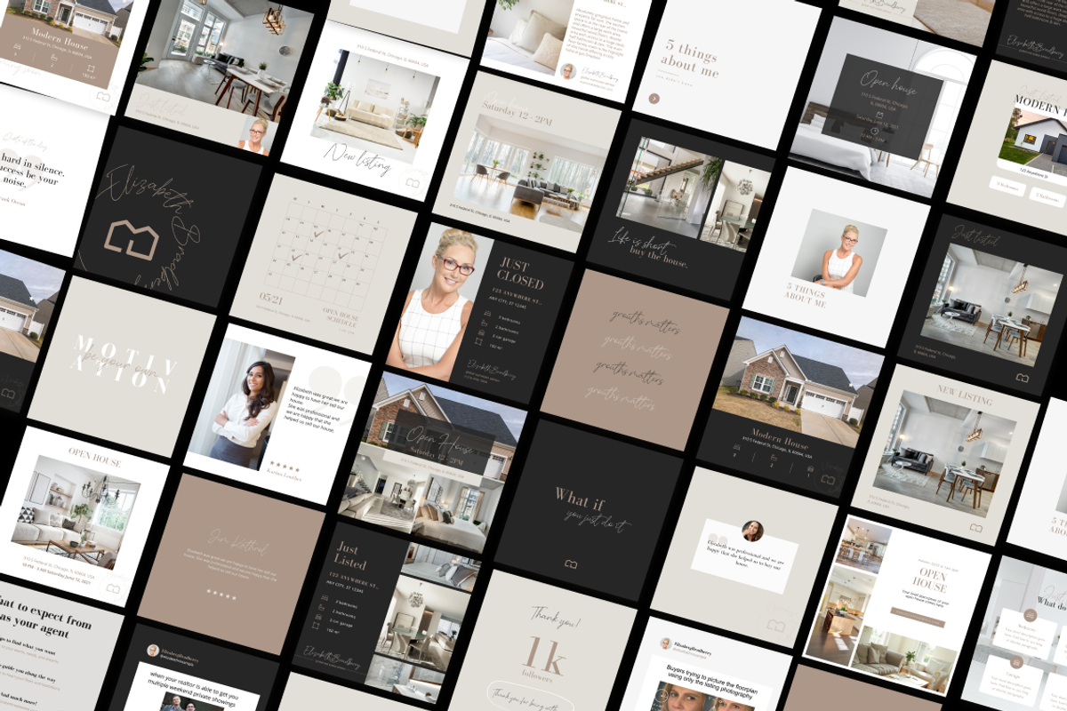 Ultimate Real Estate Instagram Pack, a Social Media Template by Estatik Designs (Photo 4 of 17)
