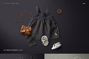Little Fashion Apparel Mockup Bundle, a Hoody Mockup by creatsy5 (Thumbnail 13 of 15)