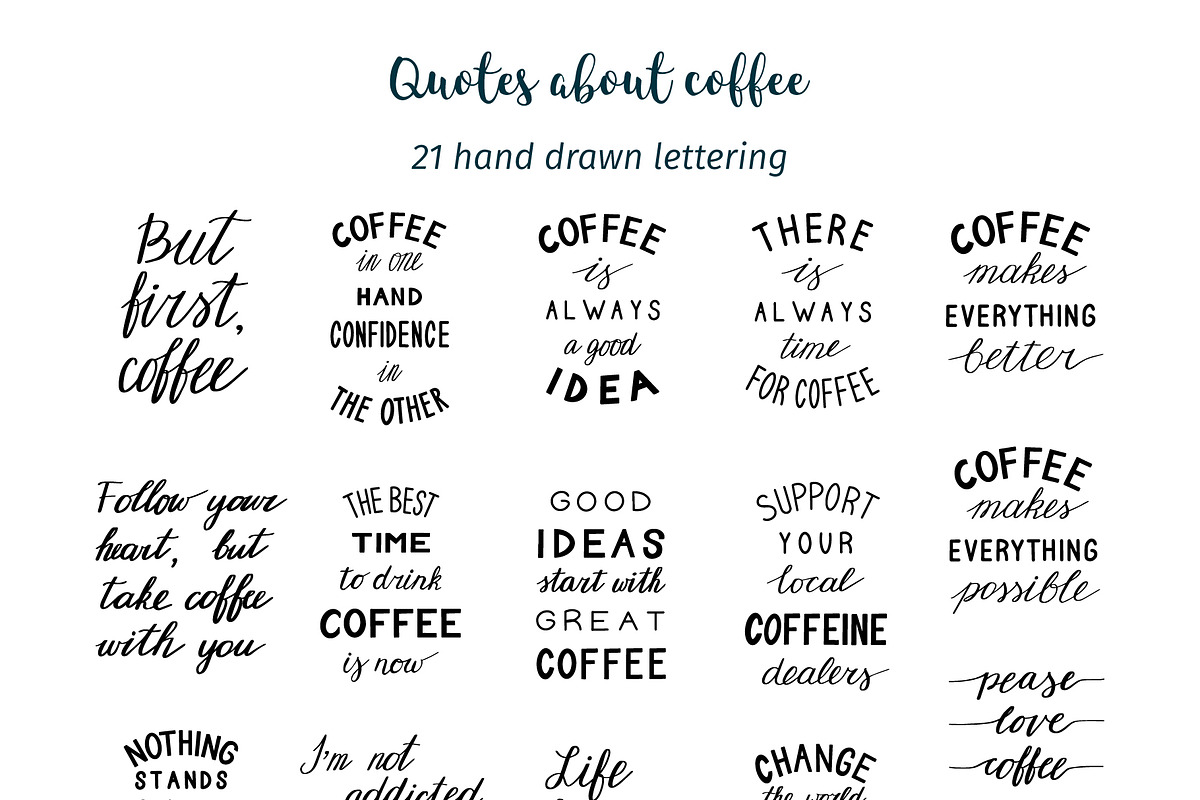 Coffee Shop Collection, an Illustration by Iryna Mel (Photo 11 of 11)