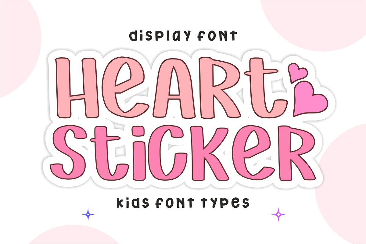 Happy Birthday - Playful Party Font, a Sans Serif Font by KiddoGlyphs Studio (Photo 2 of 5)