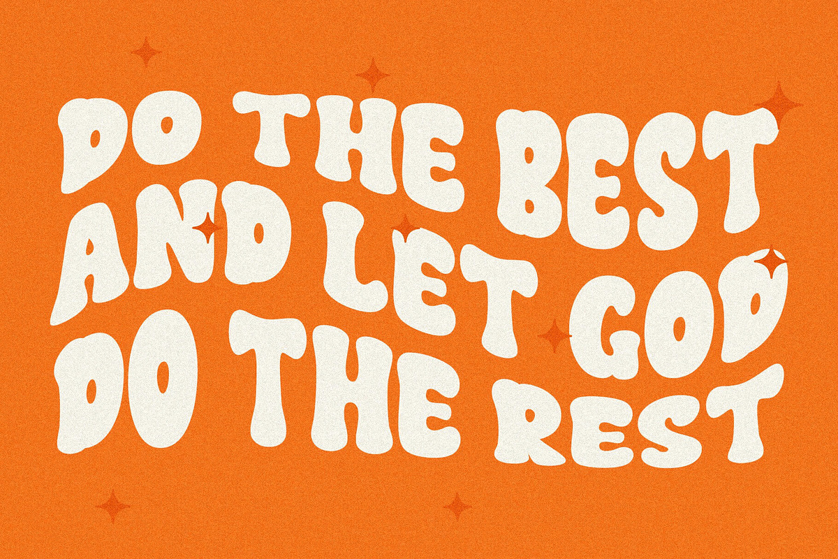 Super Groovy - Playful Retro Font, a Handwritten Font by Koplexs Studio (Photo 10 of 10)
