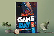 Basketball Game Day Flyer Template, a Flyer Template by Boostock (Thumbnail 4 of 4)