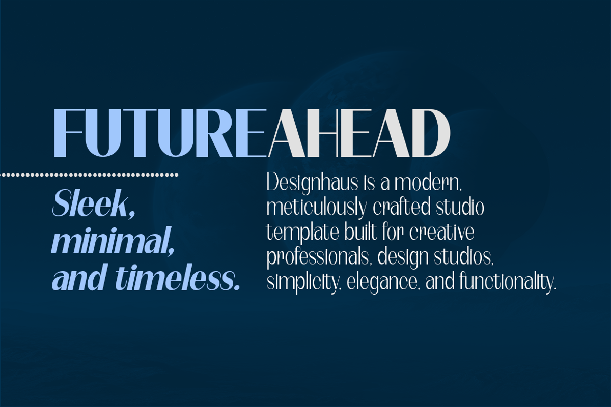 Modernity-A Complete Sans Serif, a Sans Serif Font by artisans (Photo 8 of 8)