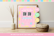 Pastel Scan to Pay Sign, a Stationery Template by SunshineStudioBoutique (Thumbnail 7 of 11)