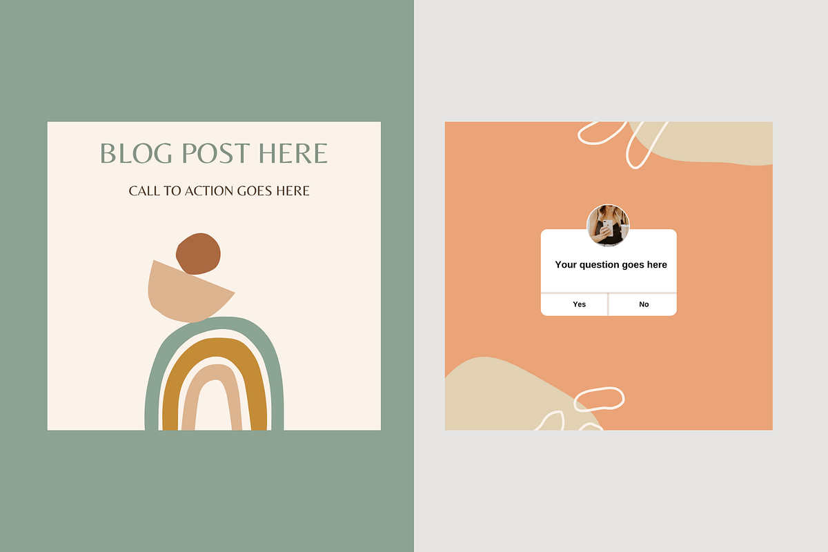 Boho Social Media Templates, a Device Mockup by Le Maison Bohem (Photo 8 of 10)