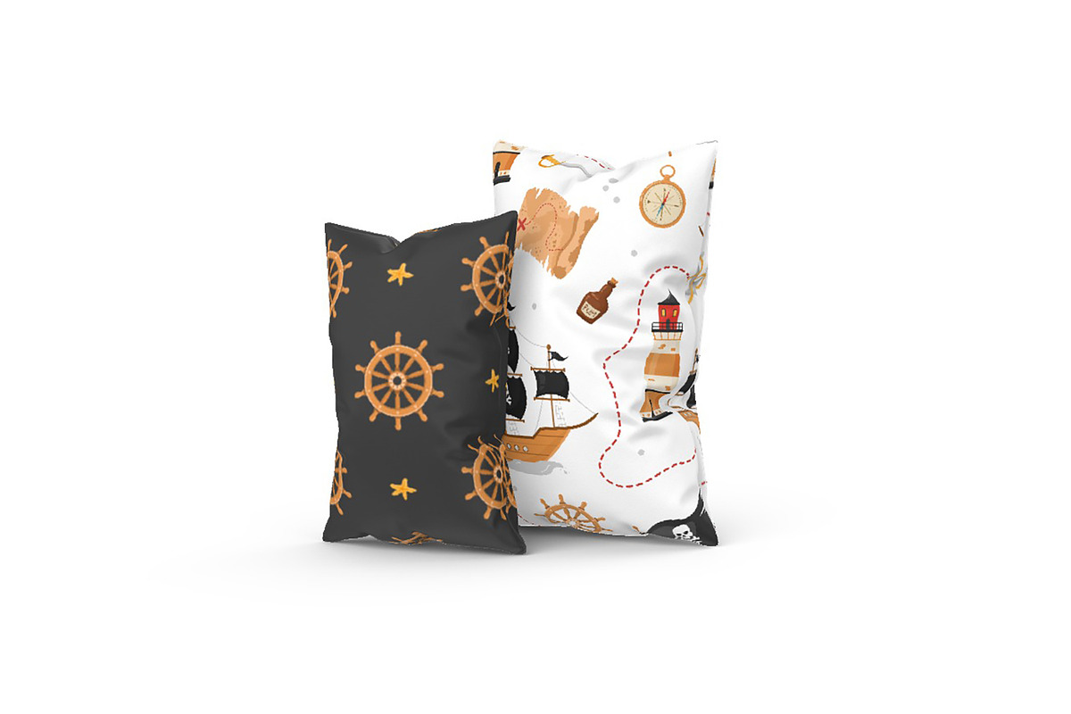 Pirates adventure - pattern set, a Pattern Graphic by KeronnArt (Photo 8 of 15)