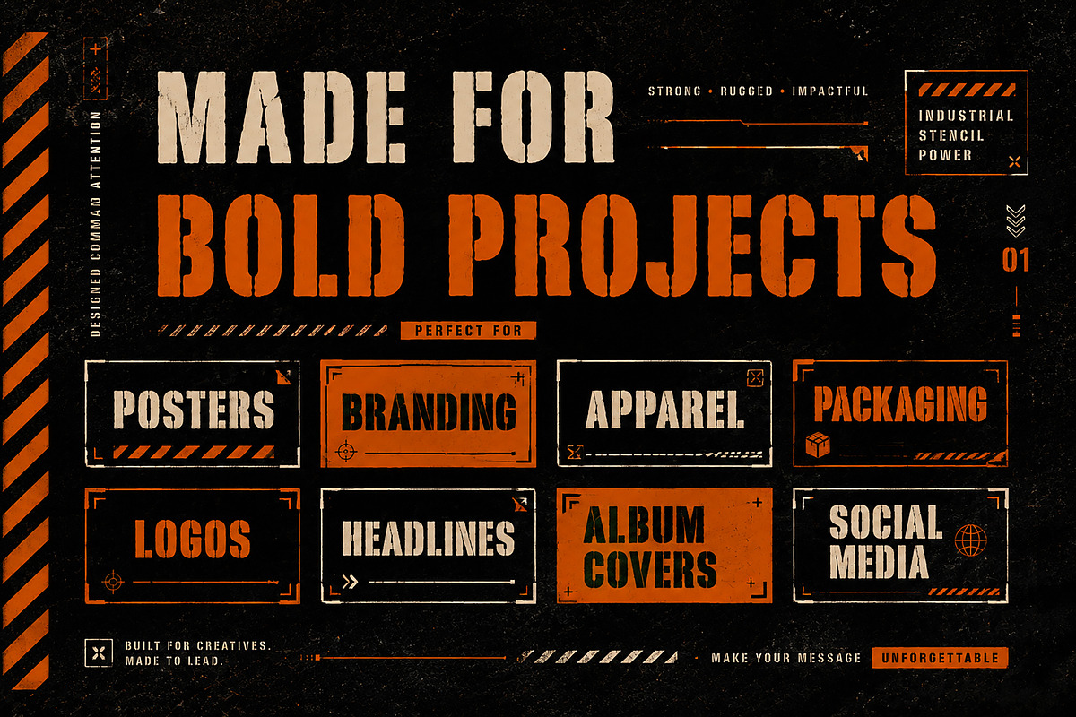 Black Barricade, a Slab Serif Font by Wow Magic (Photo 5 of 5)