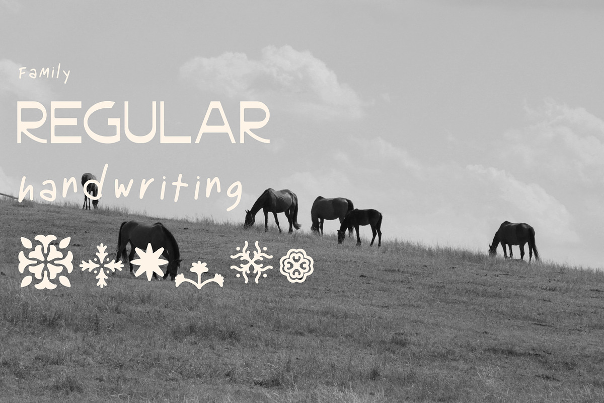 Bakora Font Duo, a Sans Serif Font by Hishand Studio (Photo 4 of 10)