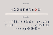 Riga Blackletter, a Blackletter Font by kaer_shop (Thumbnail 9 of 13)