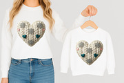 Faux Yarn Valentine Coquette Heart P, an Illustration by designcity5 (Thumbnail 3 of 8)