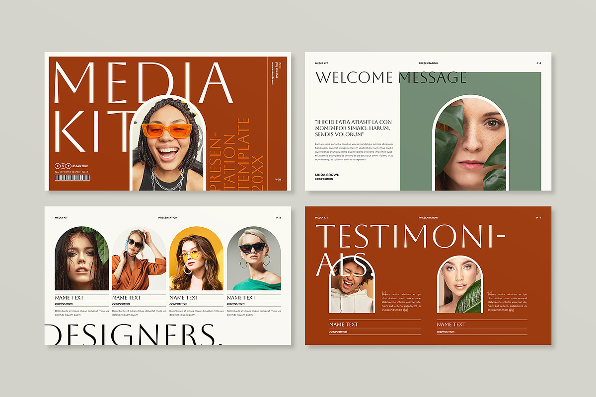 Media Kit Template, a Presentation Template by E-Type (Photo 2 of 5)